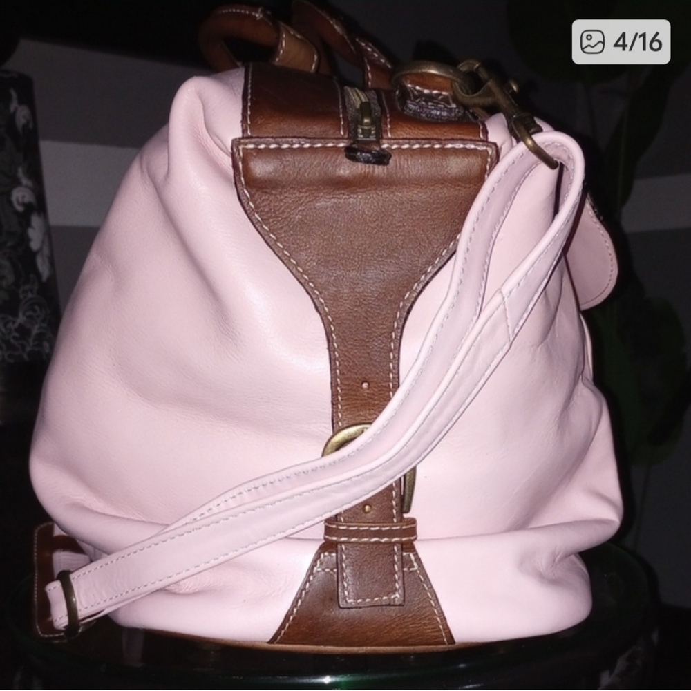 latico Pink and Brown Travel Tote - Picture 5 of 16